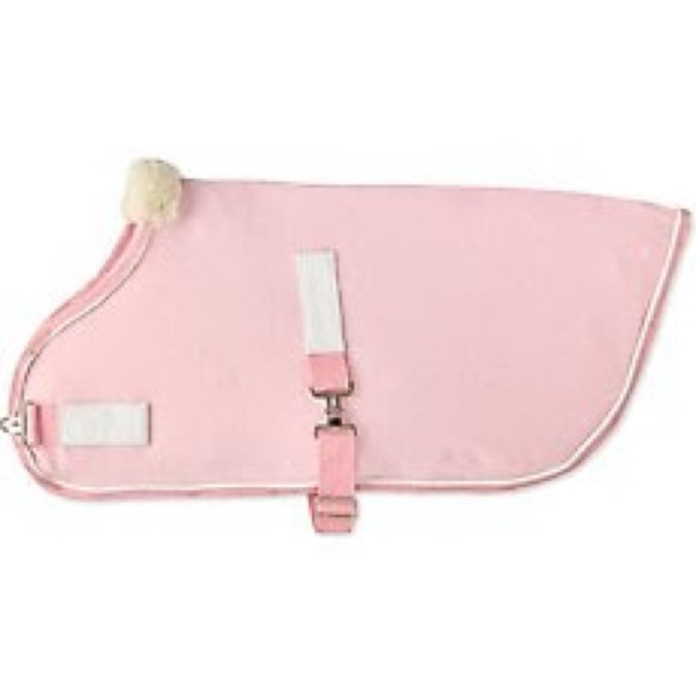 NEW Pink Dog Fleece Coat